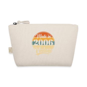 Cadeau d’anniversaire vintage 2006 18 ans - Trousse biologique - nature - Devant