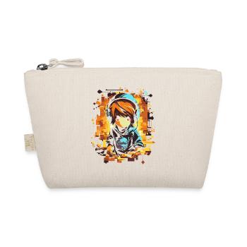 Anime Manga Gaming Headphones Boy - Organic Pouch - nature - Front