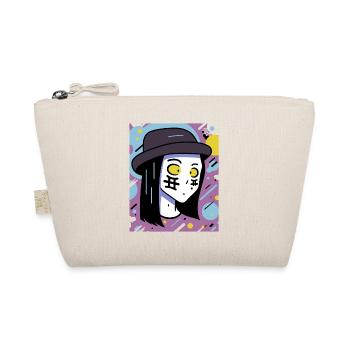 manga anime : artistique, fille colorée avec hu - Trousse biologique - nature - Devant