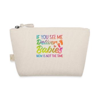 LD Labour And Delivery Nurse - Organic Pouch - nature - Front