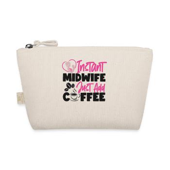 Nurse Midwife Birth Worker Coffee - Bio-Täschchen - Natur - Vorne