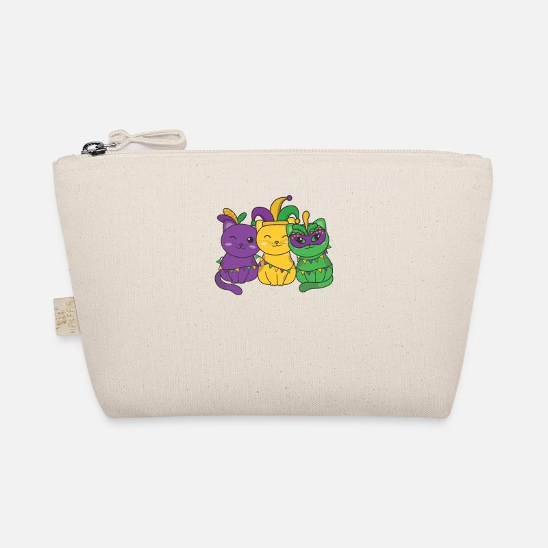 Déguisement de carnaval de chat de Mardi Gras Trousse biologique