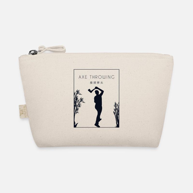 Axtwerfen Chinesische Hanzi-Axt-Wurfspielaxt Bio-Täschchen