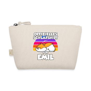 Offizielles Schlafshirt Von Emil - Bio-Täschchen - Natur - Vorne