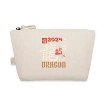 Chinese New Year Year Of The Dragon 2024 - Bio-Täschchen - Natur - Vorne