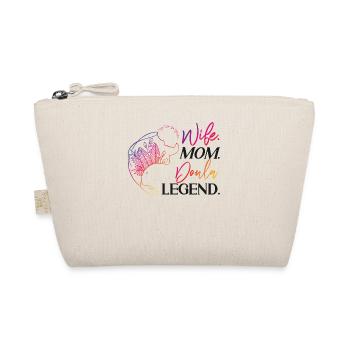 Doula Birth Worker Mom Wife. Mom. - Organic Pouch - nature - Front