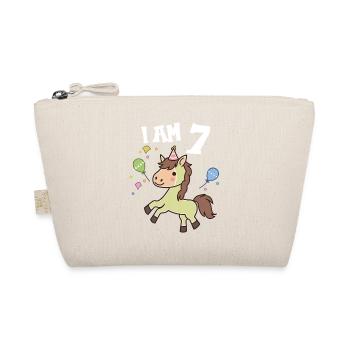 J'ai 7 ans Chevaux Cheval 7ème anniversaire - Trousse biologique - nature - Devant