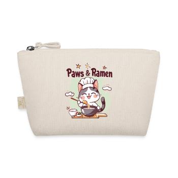Pattes et Ramen Chats Drôles Dictons D’animaux - Trousse biologique - nature - Devant