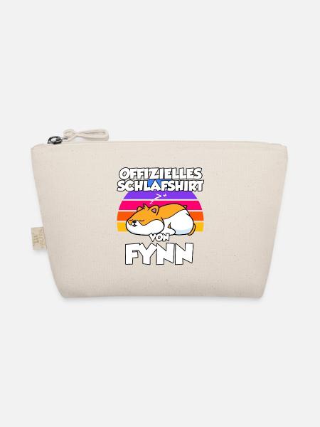 Offizielles Schlafshirt Von Fynn - Bio-Täschchen - Natur - Vorne