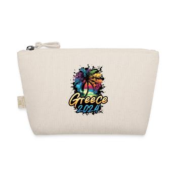 Greece 2024 Palm Trees Multicolored - Organic Pouch - nature - Front