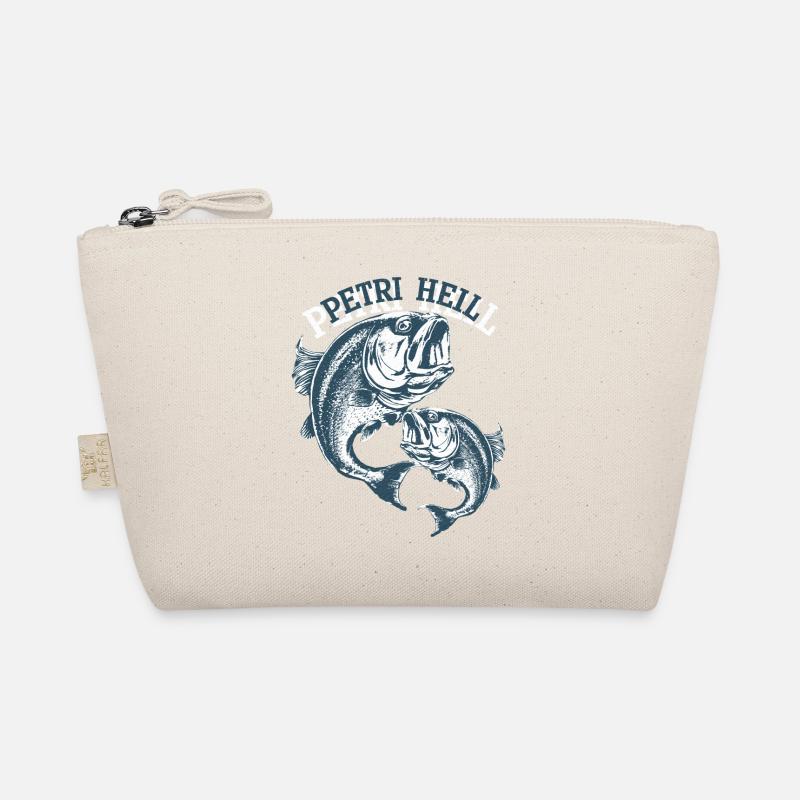 Fishing Vintage Fish Organic Pouch