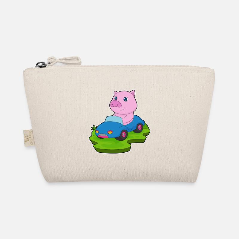 Schwein Auto Bio-Täschchen