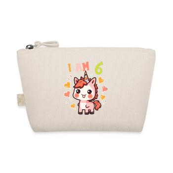 J'ai 6 ans Chevaux Cheval 6ème anniversaire - Trousse biologique - nature - Devant