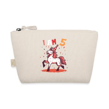 J'ai 5 ans Chevaux Cheval 5ème anniversaire - Trousse biologique - nature - Devant