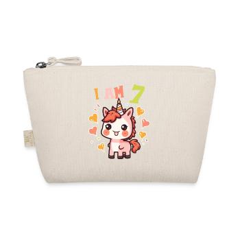 J'ai 7 ans Chevaux Cheval 7ème anniversaire - Trousse biologique - nature - Devant