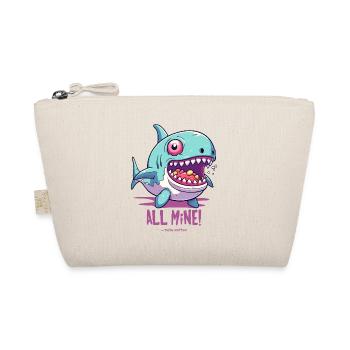 Je mange toutes les sucreries, le requin « tout à moi » - Trousse biologique - nature - Devant