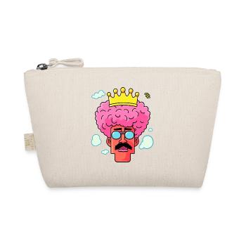 The current queer gay LGBTQ+ king queen - Organic Pouch - nature - Front
