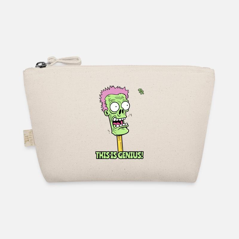 Das ist genial: Ein schlauer Zombie Bleistift Bio-Täschchen