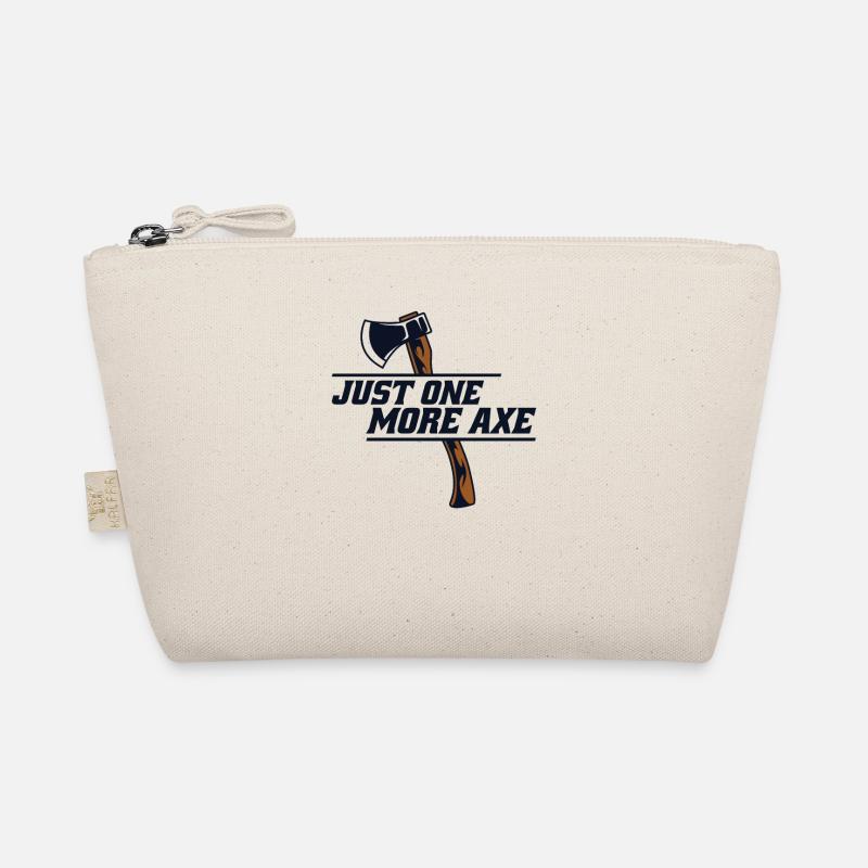 Just One More Axe Axe Throwing Competition Game Organic Pouch