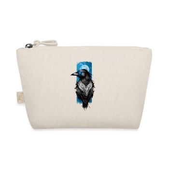 Lunar Messenger : Corbeau par nuit de pleine lune - Trousse biologique - nature - Devant