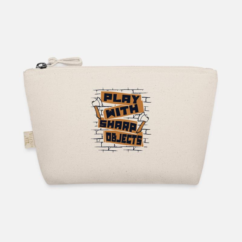Play With Sharp Objects Axe Throwing Competition Organic Pouch