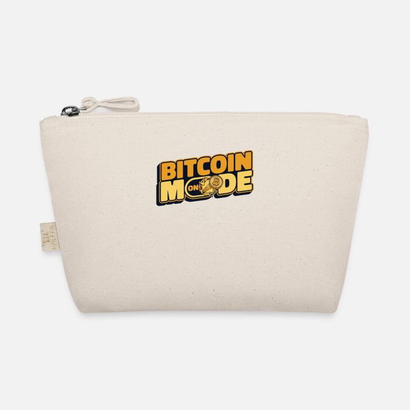 Mode Bitcoin Sur Blockchain Crypto Crypto Trousse biologique