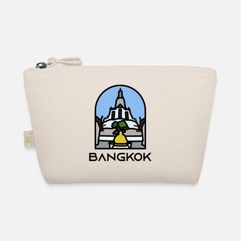 Bangkok - Wat Arun - Bio-Täschchen - Natur