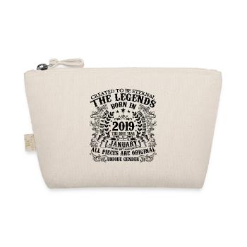 Anniversaire 2019 Janvier 2019 né en Janvier 2019 - Trousse biologique - nature - Devant