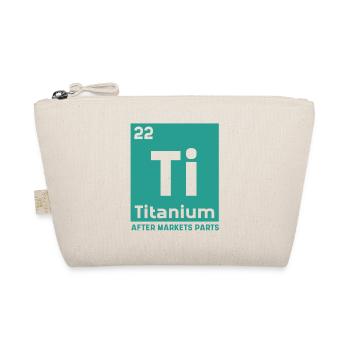 Hüftprothese Titan Ti Gebrauchtteile Wissenschaft - Bio-Täschchen - Natur - Vorne