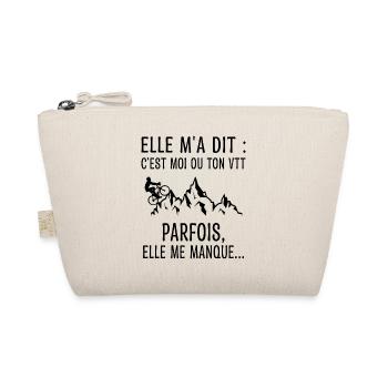 VTT Humoristique Humour - Trousse biologique - nature - Devant