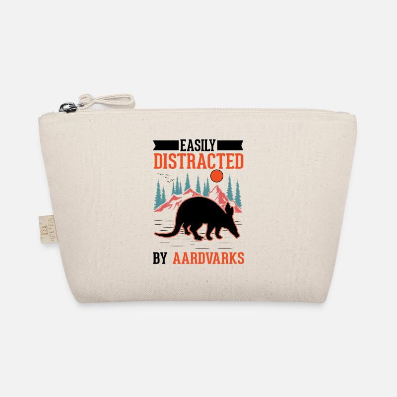 Easily distracted by Aardvarks Erdferkel Bio-Täschchen