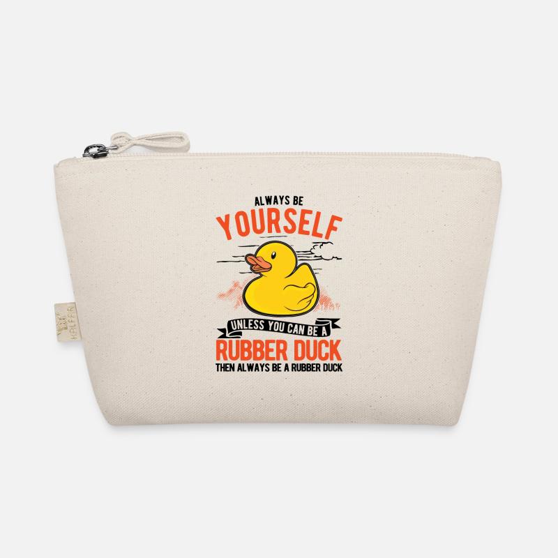 Always be yourself Rubber Duck Gummiente Bio-Täschchen