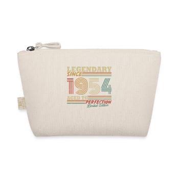 Legendary Since 1974 Vintage Birthday Gift - Organic Pouch - nature - Front