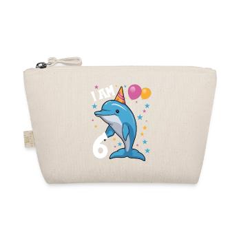 J'ai 6 ans Delfine Delfin 6ème anniversaire - Trousse biologique - nature - Devant