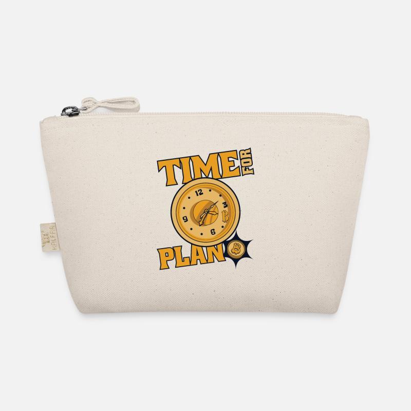 Time For Plan Bitcoin Kryptowährung Blockchain Bio-Täschchen