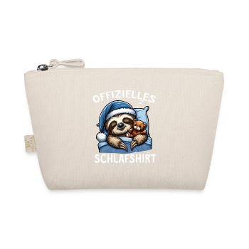 offizielles Schlafshirt - Bio-Täschchen - Natur - Vorne