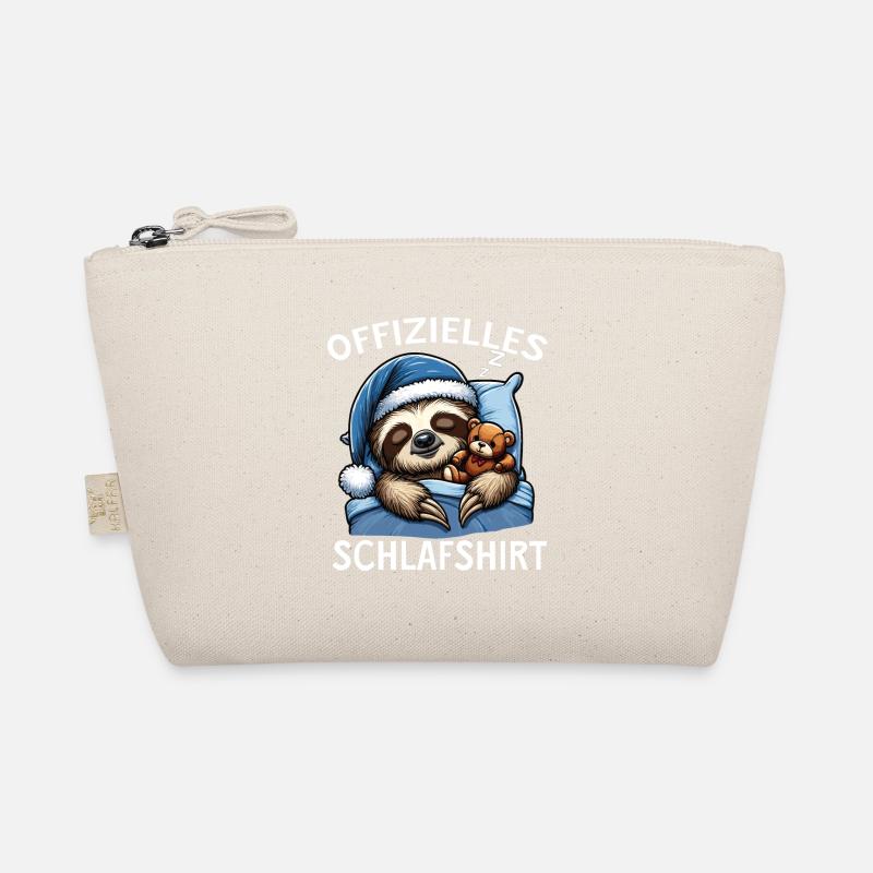 offizielles Schlafshirt - Bio-Täschchen - Natur