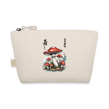 Champignons Japonais Vintage Esthétique Cottagecore - Trousse biologique - nature - Devant