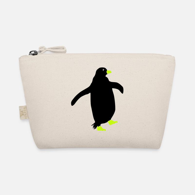 pinguin silhouette Bio-Täschchen