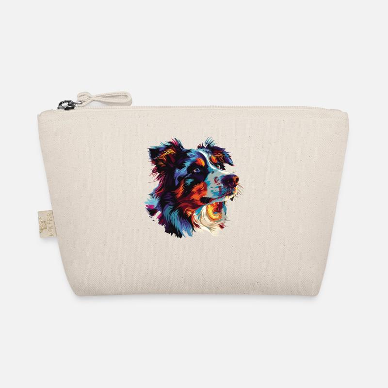 Aquarelle coloré Berger australien Trousse biologique
