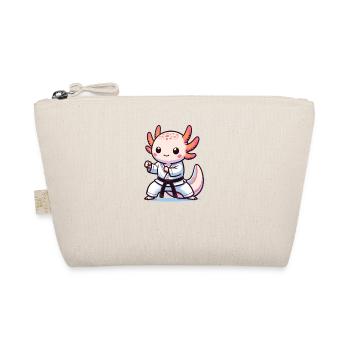 Sports Axolotls Martial Arts Karate Axolotl - Organic Pouch - nature - Front