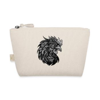 Rooster Portrait Head Animal - Organic Pouch - nature - Front