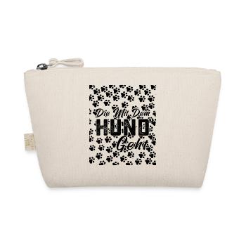 Qui va avec le chien. Propriétaire de chien.chien. - Trousse biologique - nature - Devant