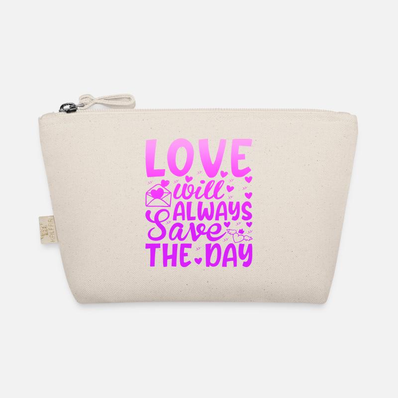 Aimez-moi la Saint-Valentin Joyeux Valentin Saint-Valentin Trousse biologique