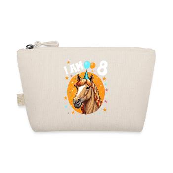 J’ai 8 ans Chevaux Cheval 8e anniversaire - Trousse biologique - nature - Devant
