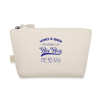 Bigboss de 50 ans - Trousse biologique - nature - Devant