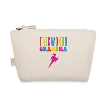 Femmes Arts Martiaux Sport Drôle Taekwondo Grand-mère - Trousse biologique - nature - Devant