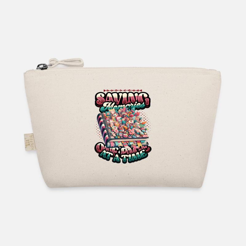Girl Scrapbooking Enthusiast Scrapbook Organic Pouch