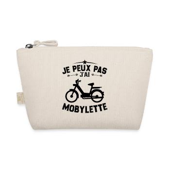 I can't I have moped gift - Organic Pouch - nature - Front
