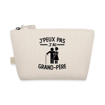 I can't I have grandpa - Organic Pouch - nature - Front